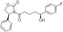 (4S)-3-[(5S)-5-(4-氟苯基)-5-羟基戊酰基]-4-苯基-1,3-氧氮杂环戊烷-2-酮 189028-95-3